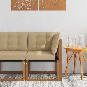 vidaXL Sofa Colțar pentru Exterior imagine