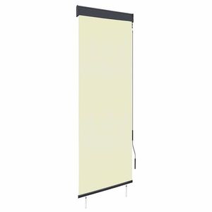 vidaXL Jaluzea tip rulou de exterior, crem, 60 x 250 cm imagine