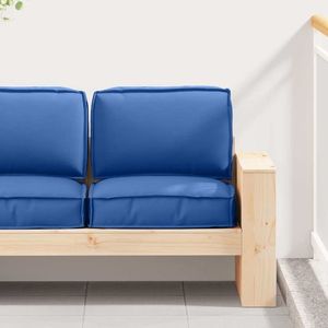 vidaXL Set de perne pentru palet 2 pcs Albastru regal Material Oxford imagine