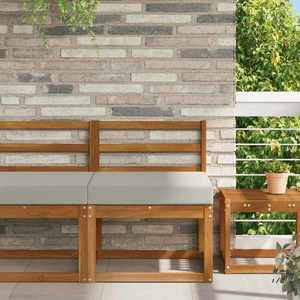 vidaXL Perna pentru canapea de exterior Gri 60 x 60 x 8 cm Poliester imagine