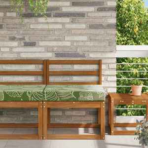 vidaXL Perna pentru canapea de exterior Design cu frunze Poliester imagine