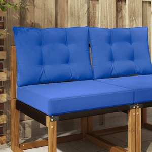 vidaXL Perna pentru canapea de exterior 2 pcs Turcoaz Poliester imagine