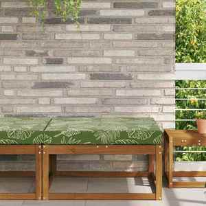 vidaXL Perna pentru canapea de exterior Design cu frunze Poliester imagine