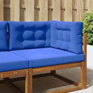 vidaXL Perna pentru canapea de exterior 3 pcs Turcoaz Poliester imagine