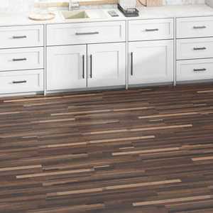 vidaXL Plăci de Pardoseală 36 pcs Maro cu dungi 5, 02 m² PVC imagine