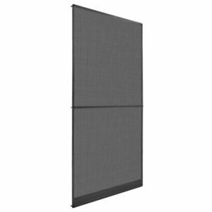 vidaXL Ecran pentru Insecte cu Hinge Antracit și negru 100 x 215 cm imagine