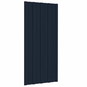vidaXL Panou de acoperiș 36 pcs Antracit 100 x 45 cm Oțel galvanizat imagine
