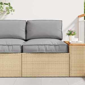 vidaXL Set de perne pentru palet 2 pcs Gri Material Oxford imagine