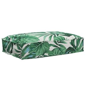 vidaXL Pernă Frunză Model cu frunze 60 x 40 x 8 cm Material Oxford imagine