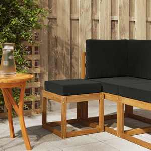 vidaXL Bancă de exterior Lemn Solid de Acacia natural imagine