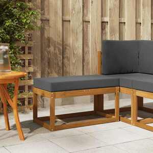 vidaXL Bancă de exterior Lemn Solid de Acacia natural imagine