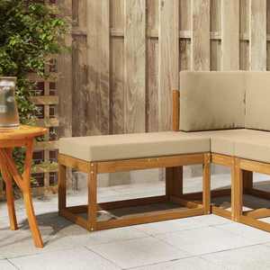 vidaXL Bancă de exterior Lemn Solid de Acacia natural imagine