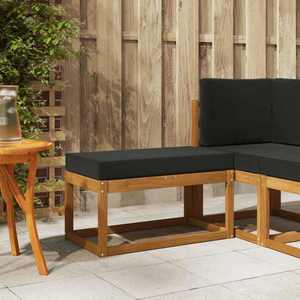 vidaXL Bancă de exterior Lemn Solid de Acacia natural imagine