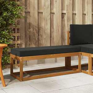 vidaXL Bancă de mobilier de exterior Lemn Solid de Acacia natural imagine