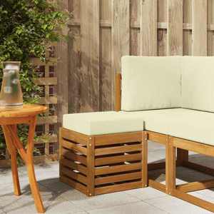 vidaXL Bancă Stivuită pentru Exterior Lemn Solid de Acacia natural imagine