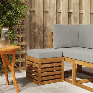 vidaXL Bancă de exterior Lemn Solid de Acacia natural imagine