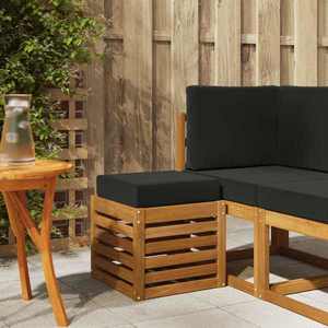 vidaXL Bancă de exterior Lemn Solid de Acacia natural imagine