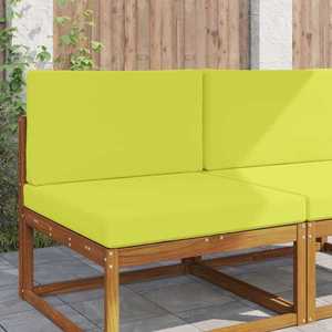 vidaXL Perna pentru canapea de exterior 2 pcs Verde Poliester imagine