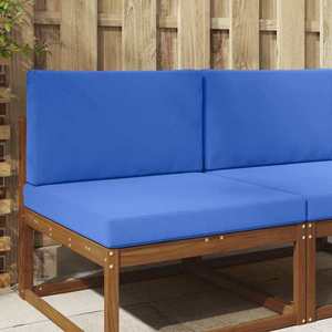 vidaXL Perna pentru canapea de exterior 2 pcs Turcoaz Poliester imagine