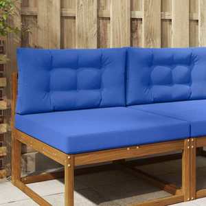 vidaXL Perna pentru canapea de exterior 2 pcs Turcoaz Poliester imagine