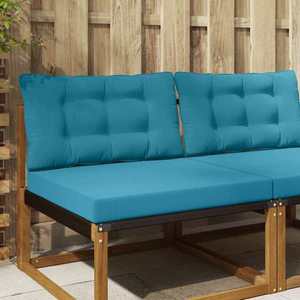 vidaXL Perna pentru canapea de exterior 2 pcs Albastru regal Poliester imagine