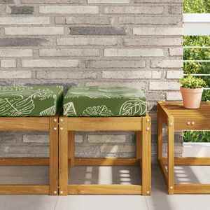 vidaXL Perna de Șezut pentru Exterior Frunze Verzi 40 x 40 x 8 cm imagine