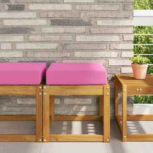 vidaXL Perna de Șezut pentru Exterior Roz 40 x 40 x 8 cm imagine