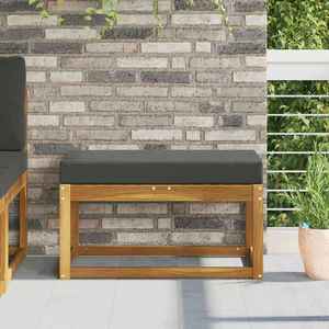 vidaXL Perna de Șezut pentru Exterior Antracit 80 x 40 x 8 cm imagine