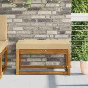 vidaXL Perna de Șezut pentru Exterior Bej 80 x 40 x 8 cm imagine