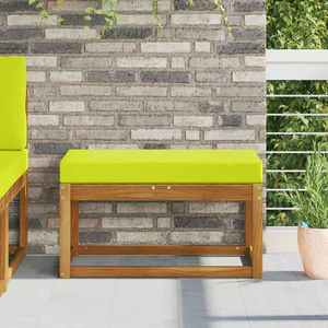 vidaXL Perna de Șezut pentru Exterior Verde 80 x 40 x 8 cm imagine