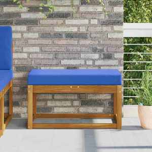 vidaXL Pernă pentru șezut Turcoaz 80 x 40 x 8 cm 100% Polyester imagine