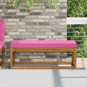 vidaXL Perna de Șezut pentru Exterior Roz 111, 5 x 40 x 8 cm imagine