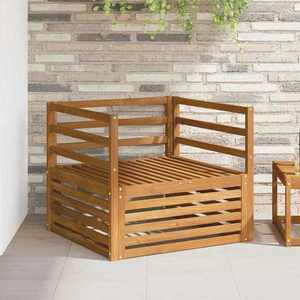 vidaXL 2 Bucată Sofa cu Brațe natural imagine