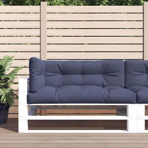 vidaXL Perne de paleți, 3 buc., bleumarin, material textil imagine