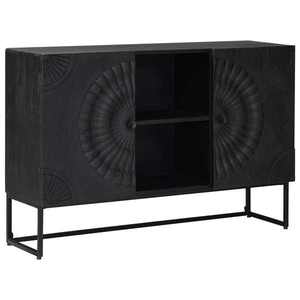 vidaXL Bufet Negru 105 x 30 x 68 cm imagine