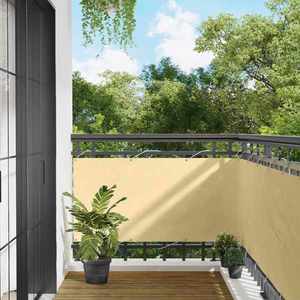 vidaXL Ecran de balcon Oxford alu acoperit cu PU imagine