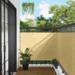 vidaXL Ecran de balcon Nisipiu 110 x 700 cm Material Oxford imagine