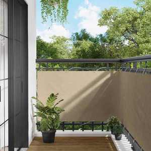 vidaXL Ecran de balcon Oxford alu acoperit cu PU imagine