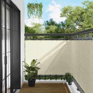 vidaXL Ecran de balcon Oxford alu acoperit cu PU imagine