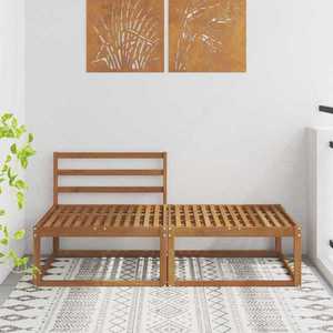 vidaXL Unități de canapea sectională 2 Bucată natural imagine