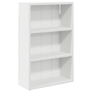 vidaXL Dulap de perete pentru baie cu raft Alb 40 x 16 x 62, 5 cm imagine