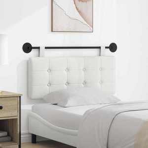 vidaXL Cap de pat suspendat Pe perete Piele artificială imagine