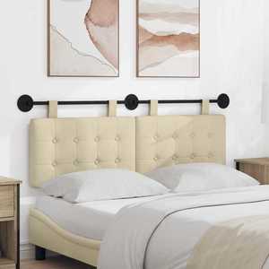 vidaXL Cap de pat suspendat Pe perete țesătură imagine