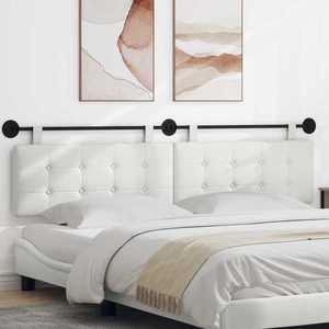 vidaXL Cap de pat suspendat Pe perete Piele artificială imagine