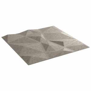 vidaXL Panouri de perete 24 pcs Gri Beton 50 x 50 cm Spumă XPS imagine
