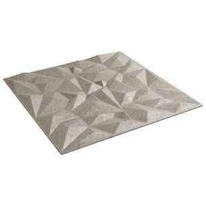 vidaXL Panouri de perete 48 pcs Beton Amethyst 50 x 50 cm Spumă XPS imagine