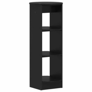 vidaXL Dulap lateral Negru 40 x 40 x 100 cm Lemn prelucrat imagine