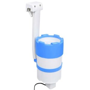 vidaXL Skimmer de piscină suspendat și pompă cu adaptor 16 cm plastic imagine