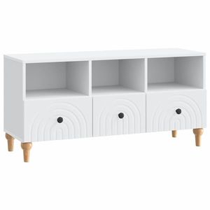 vidaXL Cabinet TV Alb 102 x 34, 5 x 50 cm Lemn prelucrat imagine