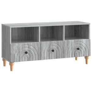 vidaXL Cabinet TV Sonoma gri 102 x 34, 5 x 50 cm Lemn prelucrat imagine
